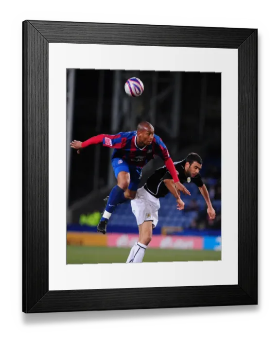 Framed Print : Challenge in the Sky: Andrew vs. Fontaine at Selhurst Park, Crystal Palace vs. Bristol City (Football Championship, 09 / 03 / 2010) Framed Print : Challenge in the Sky: Andrew vs. Fontaine at Selhurst Park, Crystal Palace vs. Bristol City (Football Championship, 09 / 03 / 2010)