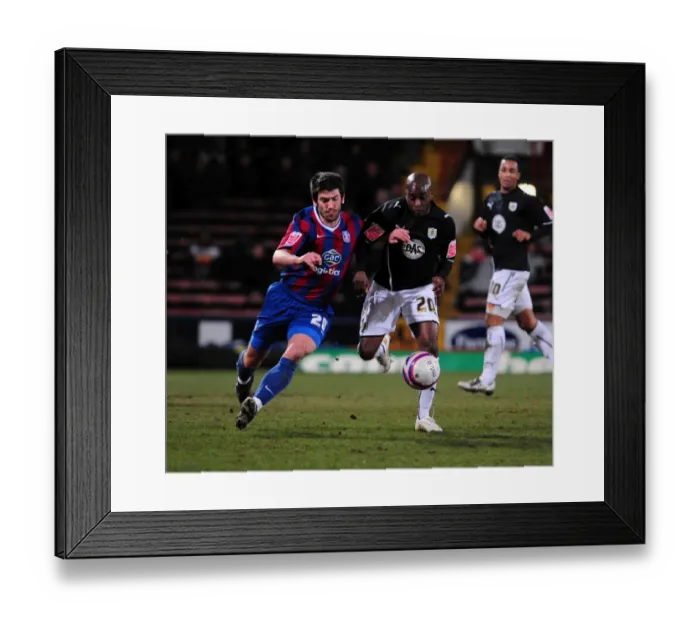 Framed Print : Battling for Supremacy: Jamal Campbell-Ryce vs. Danny Butterfield in the Intense Championship Clash between Crystal Palace and Bristol City (09 / 03 / 2010) Framed Print : Battling for Supremacy: Jamal Campbell-Ryce vs. Danny Butterfield in the Intense Championship Clash between Crystal Palace and Bristol City (09 / 03 / 2010)