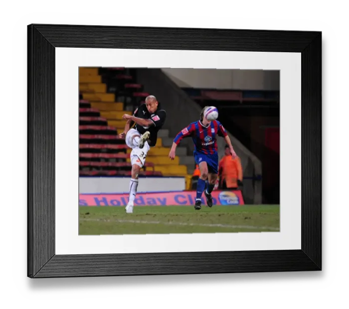 Framed Print : Chris Iwelumo Scores Opening Goal: Championship Clash at Selhurst Park (09 / 03 / 2010) - Bristol City vs. Crystal Palace Framed Print : Chris Iwelumo Scores Opening Goal: Championship Clash at Selhurst Park (09 / 03 / 2010) - Bristol City vs. Crystal Palace