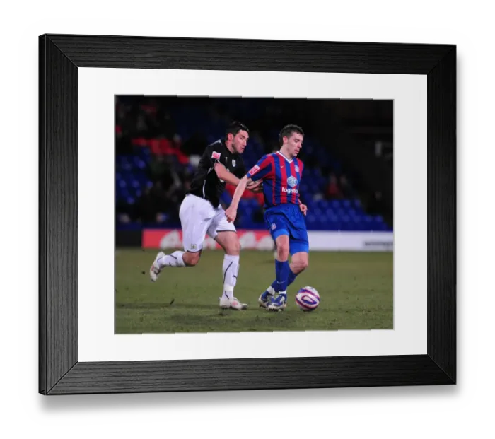 Framed Print : Bradley Orr vs Darren Ambrose: Intense Battle for the Ball in Championship Clash between Crystal Palace and Bristol City (09 / 03 / 2010) Framed Print : Bradley Orr vs Darren Ambrose: Intense Battle for the Ball in Championship Clash between Crystal Palace and Bristol City (09 / 03 / 2010)