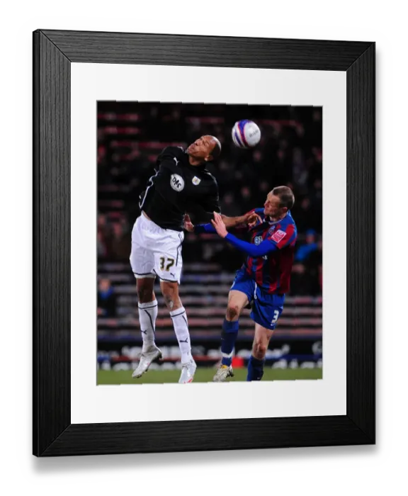 Framed Print : Clash in the Sky: Iwelumo vs. Hill - Crystal Palace vs. Bristol City, Championship 2010 Framed Print : Clash in the Sky: Iwelumo vs. Hill - Crystal Palace vs. Bristol City, Championship 2010