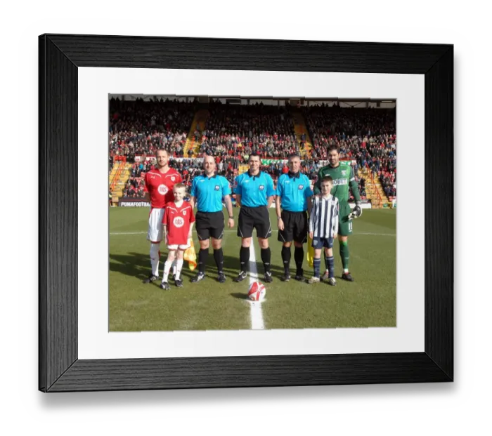 Framed Print : Bristol City vs. West Bromwich Albion: A Football Rivalry - Season 09-10