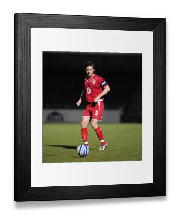 Framed Print : Bristol Rivalry: Season 09-10 - The Clash of the City Squads: Bristol City vs. Bristol Rovers