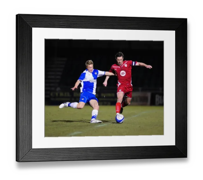 Framed Print : Bristol Derby: Season 09-10 - Bristol City vs. Bristol Rovers Framed Print : Bristol Derby: Season 09-10 - Bristol City vs. Bristol Rovers