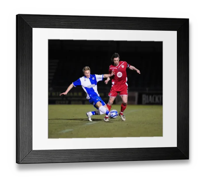 Framed Print : Bristol Derby: Season 09-10 - Bristol City vs. Bristol Rovers Framed Print : Bristol Derby: Season 09-10 - Bristol City vs. Bristol Rovers