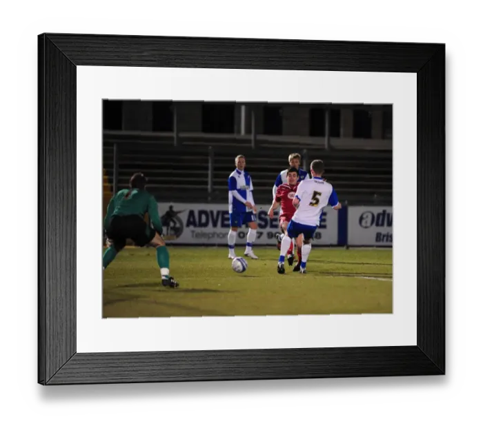 Framed Print : Bristol Derby: Season 09-10 - Bristol City vs. Bristol Rovers Framed Print : Bristol Derby: Season 09-10 - Bristol City vs. Bristol Rovers