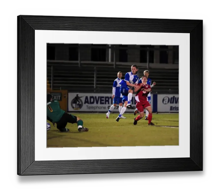 Framed Print : Bristol Derby: Season 09-10 - Bristol City vs. Bristol Rovers Framed Print : Bristol Derby: Season 09-10 - Bristol City vs. Bristol Rovers