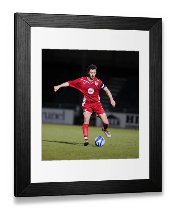 Framed Print : Bristol Derby: Season 09-10 - Bristol City vs. Bristol Rovers