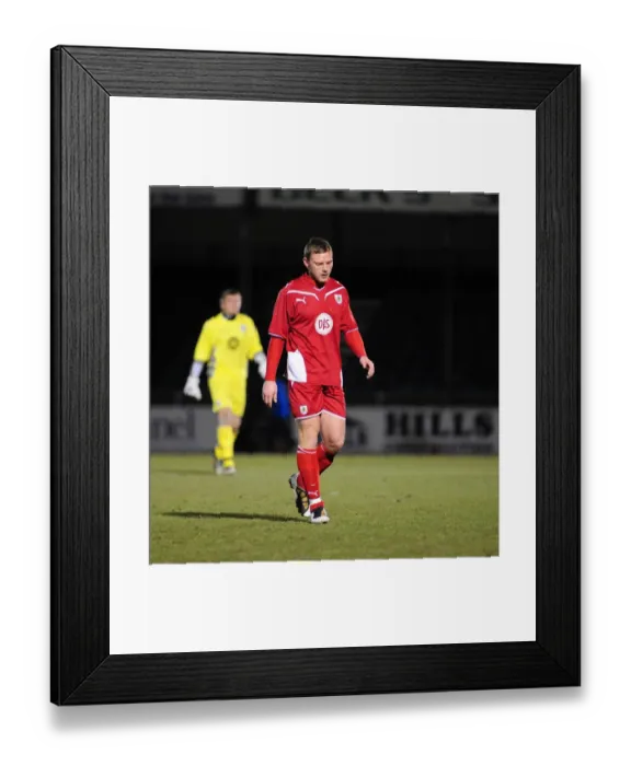 Framed Print : Bristol Derby: Season 09-10 - Bristol City vs. Bristol Rovers