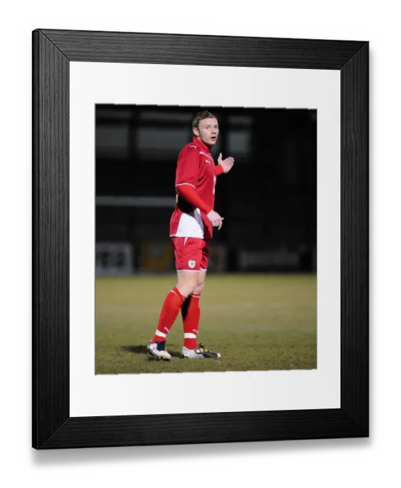 Framed Print : Bristol Derby: Season 09-10 - Bristol City vs. Bristol Rovers