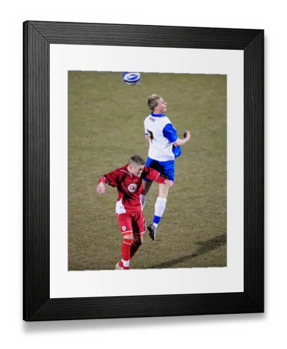 Framed Print : Bristol Derby: Season 09-10 - Bristol City vs. Bristol Rovers