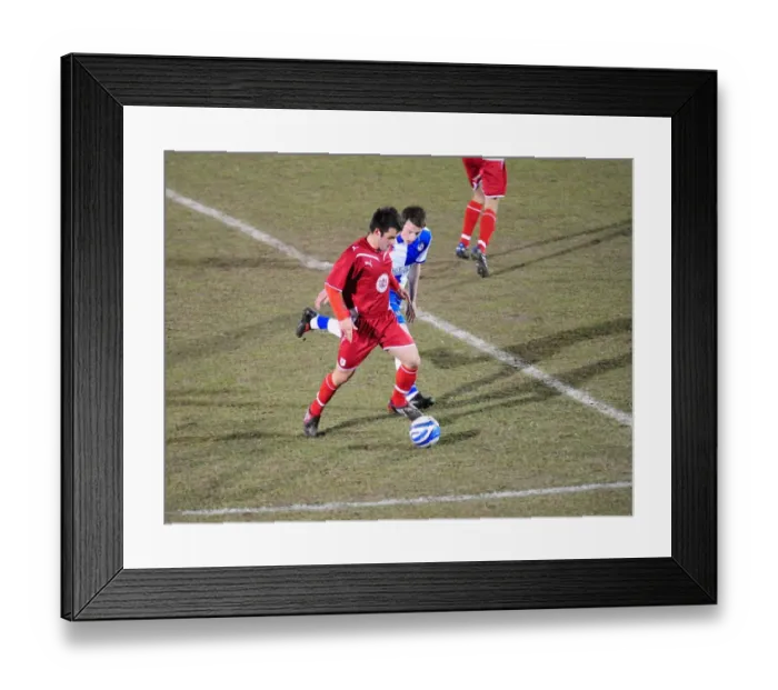 Framed Print : Bristol Derby: Season 09-10 - Bristol City vs. Bristol Rovers