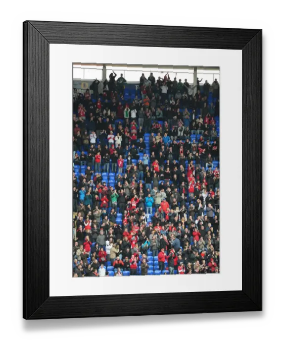 Framed Print : Bristol City fans Framed Print : Bristol City fans