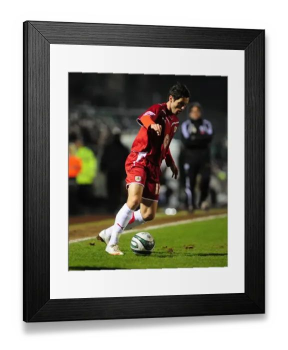Framed Print : Ivan Sproule in Action: Plymouth Argyle vs. Bristol City Championship Clash (16-03-2010) Framed Print : Ivan Sproule in Action: Plymouth Argyle vs. Bristol City Championship Clash (16-03-2010)