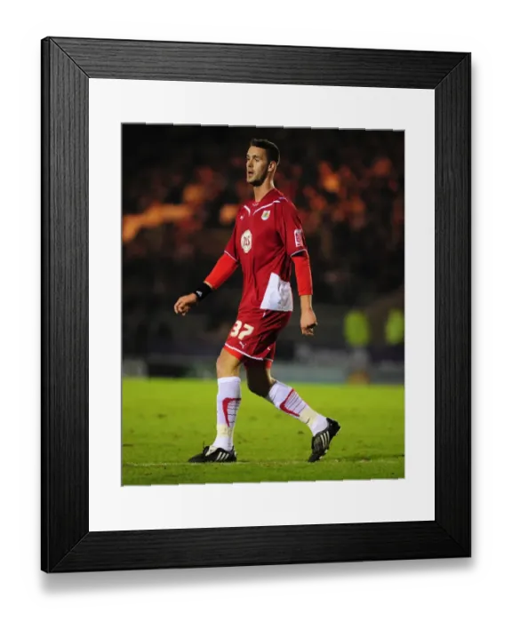 Framed Print : Bristol City's Stefan Maierhofer in Action during the Intense Championship Clash against Plymouth Argyle (16 / 03 / 2010) Framed Print : Bristol City's Stefan Maierhofer in Action during the Intense Championship Clash against Plymouth Argyle (16 / 03 / 2010)