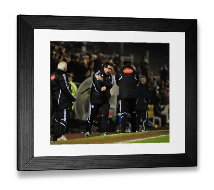 Framed Print : Paul Mariner's Euphoric Moment: Opening Goal Celebration Against Former Team, Bristol City (Plymouth Argyle vs. Bristol City, 2010 Championship) Framed Print : Paul Mariner's Euphoric Moment: Opening Goal Celebration Against Former Team, Bristol City (Plymouth Argyle vs. Bristol City, 2010 Championship)
