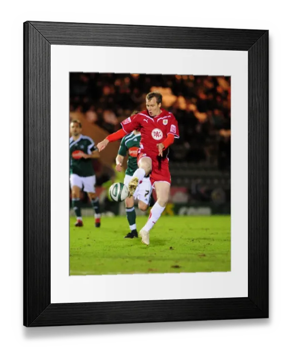 Framed Print : Bristol City's David Clarkson in Action against Plymouth Argyle, Championship Match, Home Park, 16th March 2010 Framed Print : Bristol City's David Clarkson in Action against Plymouth Argyle, Championship Match, Home Park, 16th March 2010