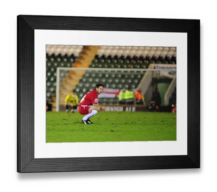 Framed Print : Bristol City's Cole Skuse Celebrates Championship Victory Over Plymouth Argyle (16-03-2010) Framed Print : Bristol City's Cole Skuse Celebrates Championship Victory Over Plymouth Argyle (16-03-2010)