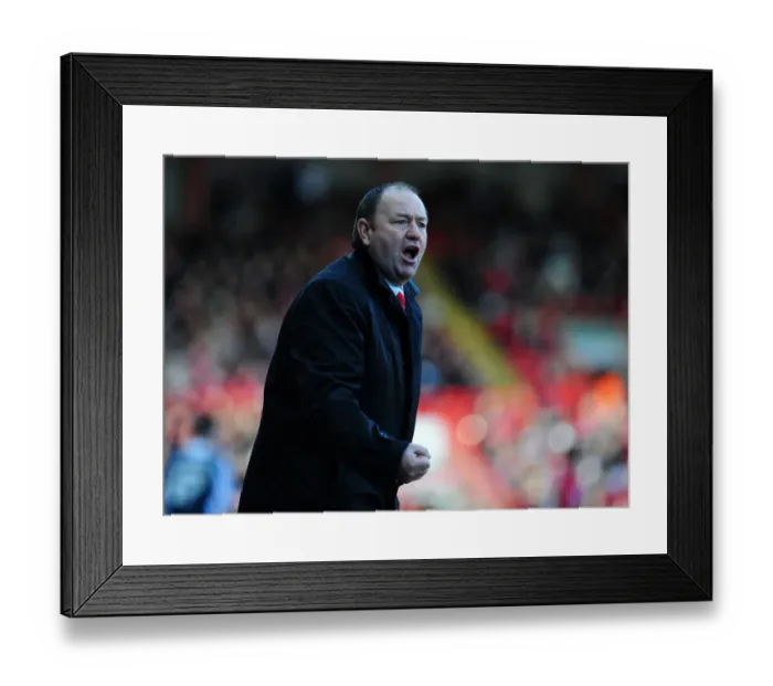 Framed Print : Gary Johnson: Driving Bristol City Forward in Championship Matchday, March 2010 Framed Print : Gary Johnson: Driving Bristol City Forward in Championship Matchday, March 2010