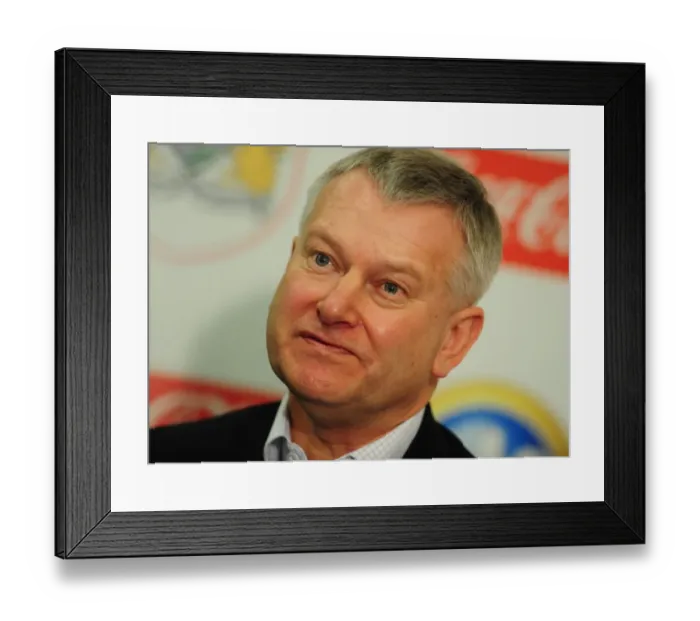 Framed Print : Steve Lansdown at Ashton Gate Stadium: Championship Football Chairman (2010)