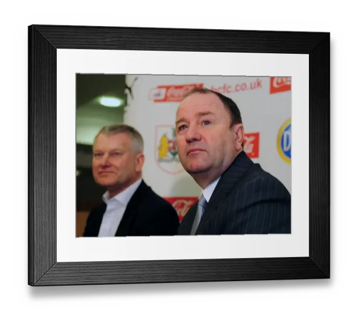 Framed Print : Teary Farewell: Gary Johnson Bids Adieu to Bristol City (March 18, 2010) Framed Print : Teary Farewell: Gary Johnson Bids Adieu to Bristol City (March 18, 2010)