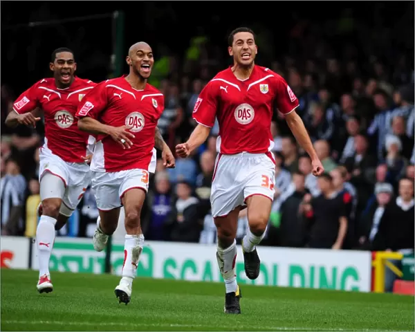 Bristol City's Lewin Nyatanga Scores the Thrilling Opener: Championship Match vs. Newcastle United (2010)