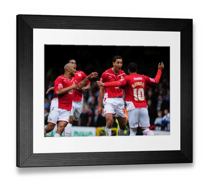 Framed Print : Bristol City's Thrilling Championship Opener: Lewin Nyatanga Scores the Stunner Against Newcastle United (2010)