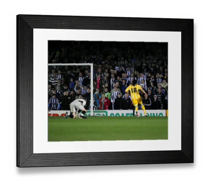 Framed Print : Jonas Gutierrez Scores Newcastle United's Historic First Goal Against Bristol City in 2010 Championship Match Framed Print : Jonas Gutierrez Scores Newcastle United's Historic First Goal Against Bristol City in 2010 Championship Match