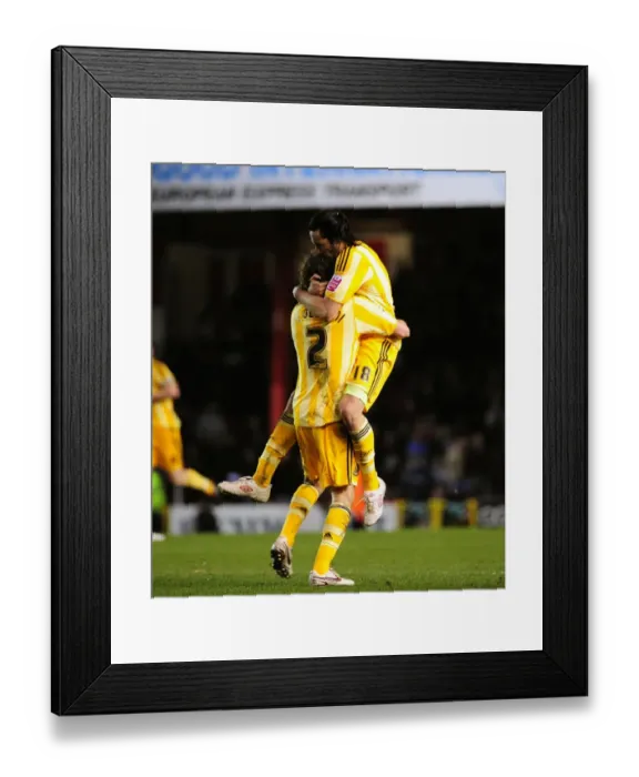 Framed Print : Thrilling Jonas Gutierrez Goal Celebration: Championship Clash between Bristol City and Newcastle United (2010) Framed Print : Thrilling Jonas Gutierrez Goal Celebration: Championship Clash between Bristol City and Newcastle United (2010)