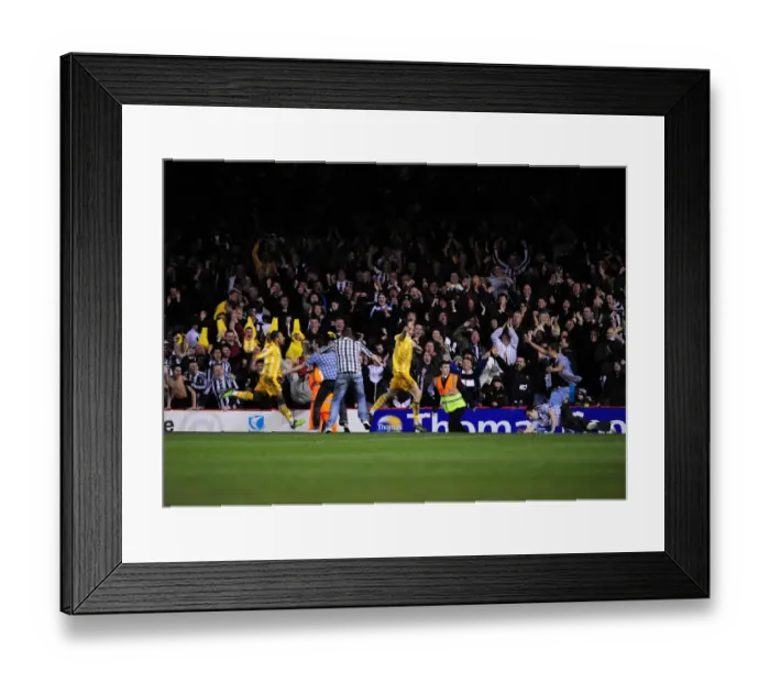 Framed Print : Andrew Carroll's Thrilling Goal Celebration: Bristol City vs. Newcastle United, Championship Match, Ashton Gate Stadium, 2003-10 Framed Print : Andrew Carroll's Thrilling Goal Celebration: Bristol City vs. Newcastle United, Championship Match, Ashton Gate Stadium, 2003-10