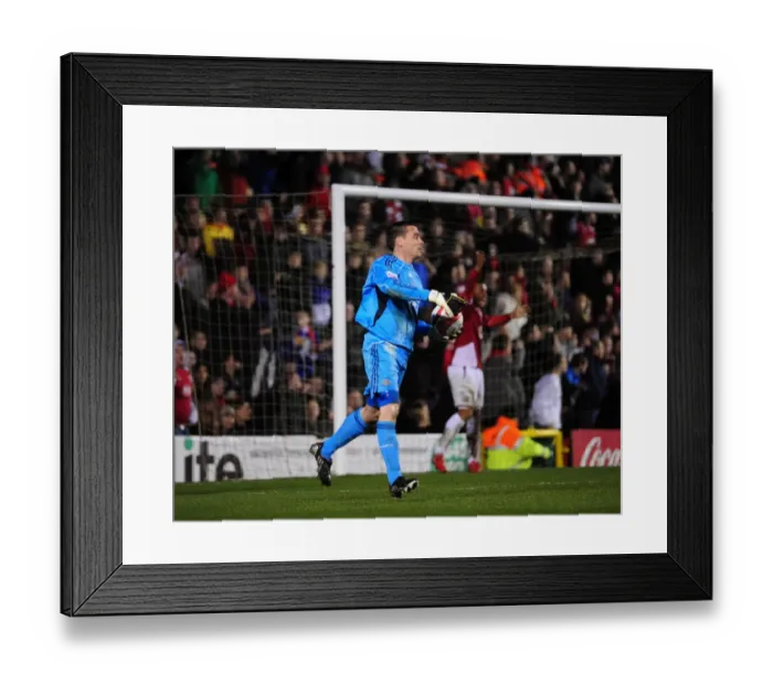 Framed Print : Steve Harper's Championship Heroics: A Showdown at Ashton Gate - Bristol City vs Newcastle United (2010) Framed Print : Steve Harper's Championship Heroics: A Showdown at Ashton Gate - Bristol City vs Newcastle United (2010)