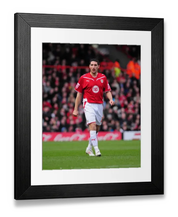 Framed Print : Bradley Orr of Bristol City Faces Newcastle United in Championship Clash at Ashton Gate Stadium (2010) Framed Print : Bradley Orr of Bristol City Faces Newcastle United in Championship Clash at Ashton Gate Stadium (2010)
