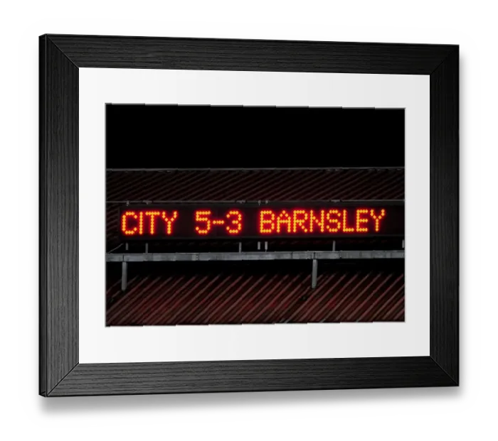 Framed Print : Bristol City vs Barnsley: Final Score - Championship Clash at Ashton Gate, 23 / 03 / 2010 Framed Print : Bristol City vs Barnsley: Final Score - Championship Clash at Ashton Gate, 23 / 03 / 2010
