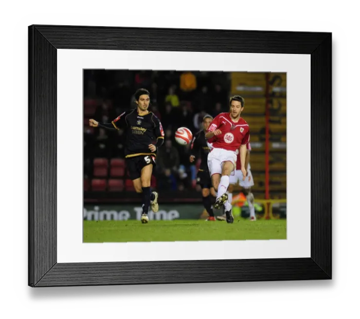 Framed Print : Bristol City vs Barnsley: Cole Skuse vs Hugo Colace - Championship Battle at Ashton Gate, 2010 Framed Print : Bristol City vs Barnsley: Cole Skuse vs Hugo Colace - Championship Battle at Ashton Gate, 2010