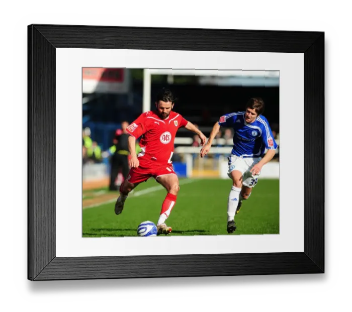 Framed Print : Bristol City's Paul Hartley vs. Peterborough's Josh Simpson: A Championship Battle, March 2010 Framed Print : Bristol City's Paul Hartley vs. Peterborough's Josh Simpson: A Championship Battle, March 2010