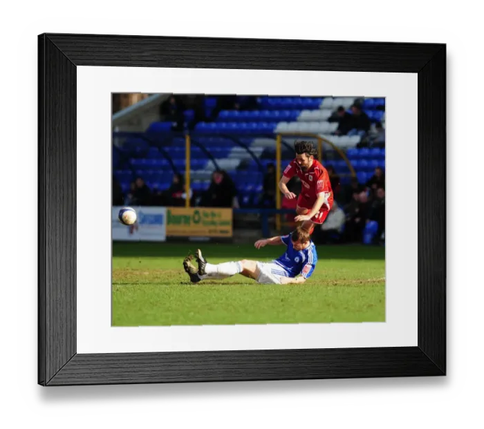 Framed Print : Championship Showdown: Hartley vs. Lee - Peterborough vs. Bristol City, 2010 Framed Print : Championship Showdown: Hartley vs. Lee - Peterborough vs. Bristol City, 2010