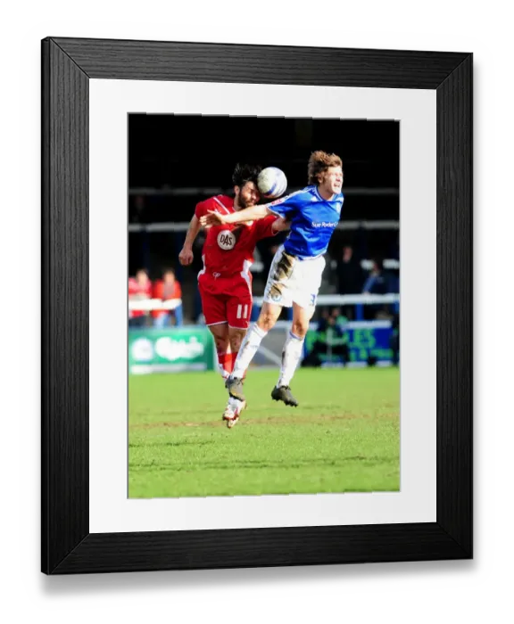 Framed Print : Clash in the Championship: Hartley vs. Simpson, Peterborough v Bristol City, 2010 Framed Print : Clash in the Championship: Hartley vs. Simpson, Peterborough v Bristol City, 2010