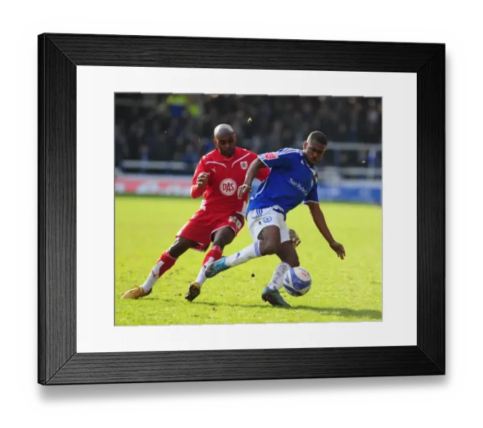 Framed Print : Championship Showdown: A Battle for Supremacy - Jamal Campbell-Ryce vs. Kerrea Gilbert, 2010