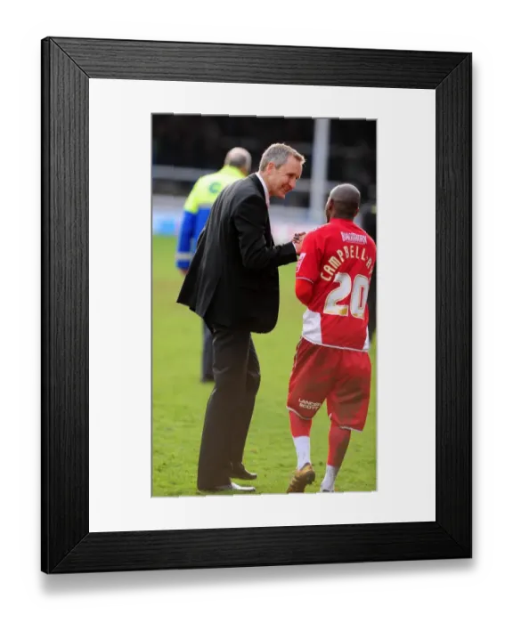 Framed Print : Keith Millen and Jamal Campbell-Ryce of Bristol City during Peterborough Match, Championship 2010 Framed Print : Keith Millen and Jamal Campbell-Ryce of Bristol City during Peterborough Match, Championship 2010