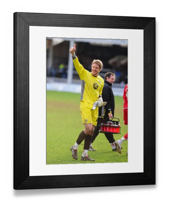 Framed Print : Dean Gerken Saves: Peterborough vs. Bristol City, Championship 2010 Framed Print : Dean Gerken Saves: Peterborough vs. Bristol City, Championship 2010
