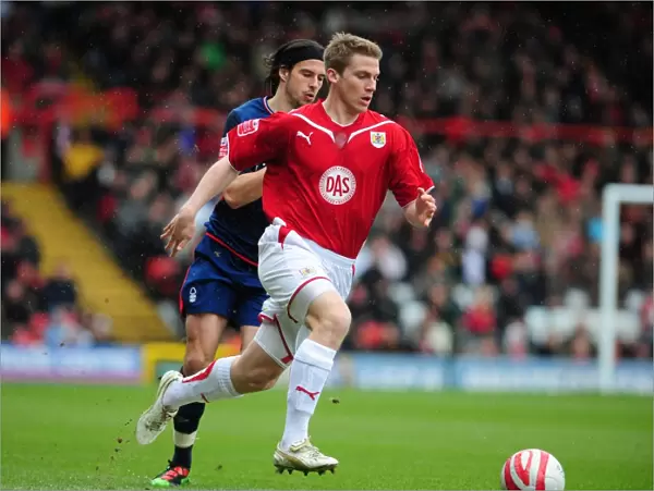 Chasing the Win: Christian Ribeiro vs. George Boyd in the 2010 Championship Clash between Bristol City and Nottingham Forest