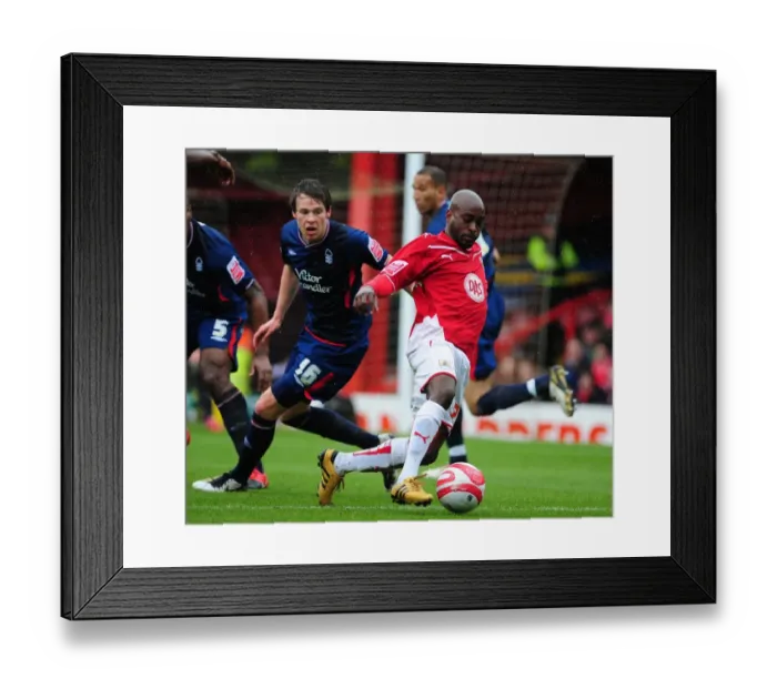 Framed Print : Championship Showdown: Campbell-Ryce vs. Gunter's Intense Battle - Bristol City vs. Nottingham Forest, 03 / 04 / 2010 Framed Print : Championship Showdown: Campbell-Ryce vs. Gunter's Intense Battle - Bristol City vs. Nottingham Forest, 03 / 04 / 2010