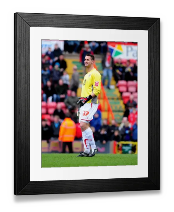 Framed Print : Bristol City's Stefan Maierhofer: An Unforgettable Emergency Debut as a Goalkeeper vs. Nottingham Forest (Championship, 03 / 04 / 2010) Framed Print : Bristol City's Stefan Maierhofer: An Unforgettable Emergency Debut as a Goalkeeper vs. Nottingham Forest (Championship, 03 / 04 / 2010)