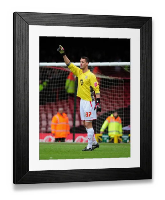 Framed Print : Bristol City's Stefan Maierhofer: An Unforgettable Emergency Debut as a Goalkeeper vs. Nottingham Forest (Championship, 03 / 04 / 2010) Framed Print : Bristol City's Stefan Maierhofer: An Unforgettable Emergency Debut as a Goalkeeper vs. Nottingham Forest (Championship, 03 / 04 / 2010)