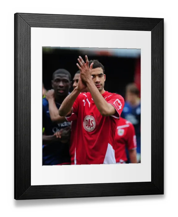 Framed Print : Action-Packed Championship Clash: Liam Fontaine's Unforgettable Performance for Bristol City vs Nottingham Forest, 2010 Framed Print : Action-Packed Championship Clash: Liam Fontaine's Unforgettable Performance for Bristol City vs Nottingham Forest, 2010