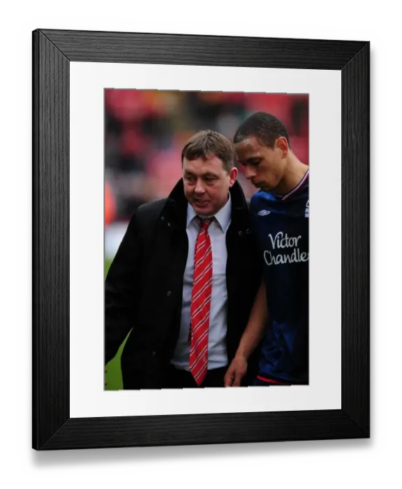 Framed Print : Billy Davis and Nathan Tyson of Nottingham Forest at Ashton Gate Stadium (Championship Match, 03 / 04 / 2010) Framed Print : Billy Davis and Nathan Tyson of Nottingham Forest at Ashton Gate Stadium (Championship Match, 03 / 04 / 2010)