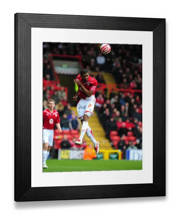Framed Print : Marvin Elliott of Bristol City in Action Against Nottingham Forest, Championship Match, April 3, 2010, Ashton Gate Stadium Framed Print : Marvin Elliott of Bristol City in Action Against Nottingham Forest, Championship Match, April 3, 2010, Ashton Gate Stadium