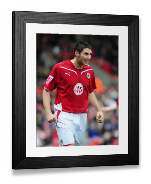 Framed Print : Championship Showdown: Bradley Orr vs Nottingham Forest at Ashton Gate Stadium (03.04.2010) Framed Print : Championship Showdown: Bradley Orr vs Nottingham Forest at Ashton Gate Stadium (03.04.2010)