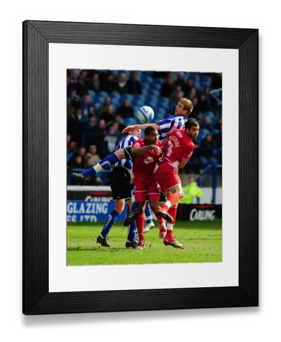 Framed Print : Clash in the Championship: Elliott and Fontaine vs Beevers - Sheffield Wednesday vs Bristol City, 2010 Framed Print : Clash in the Championship: Elliott and Fontaine vs Beevers - Sheffield Wednesday vs Bristol City, 2010