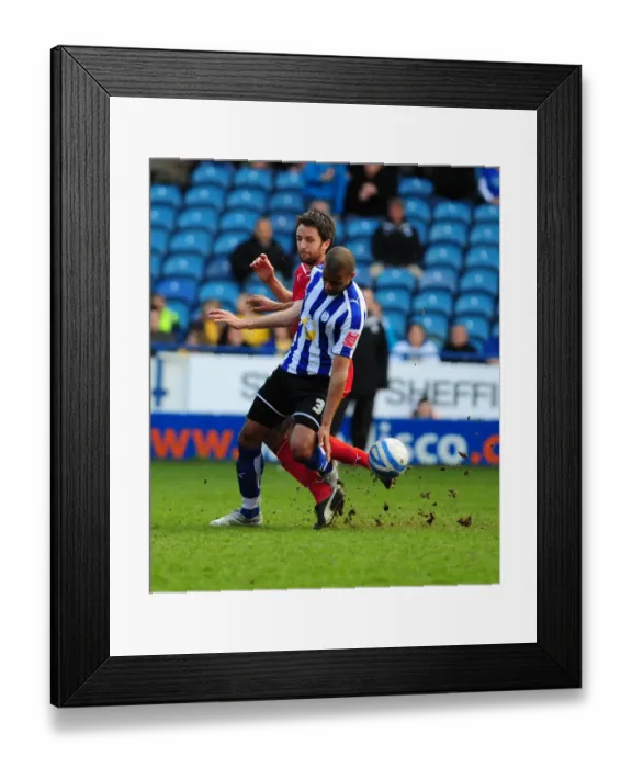 Framed Print : Battle for Supremacy: Soares vs. Skuse in Sheffield Wednesday vs. Bristol City Championship Clash (16th March 2010) Framed Print : Battle for Supremacy: Soares vs. Skuse in Sheffield Wednesday vs. Bristol City Championship Clash (16th March 2010)